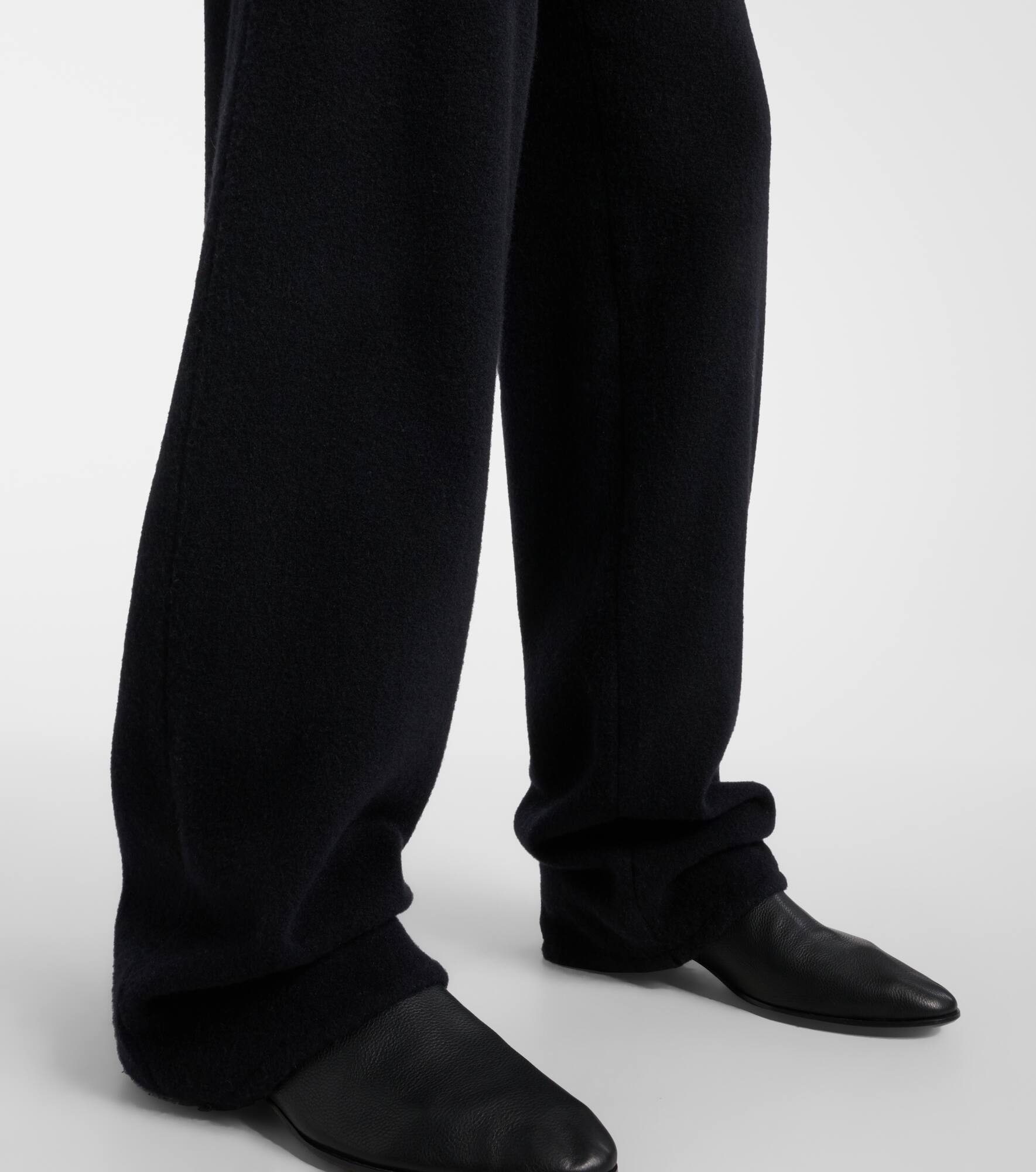 Bonnette cashmere-blend straight pants - 5