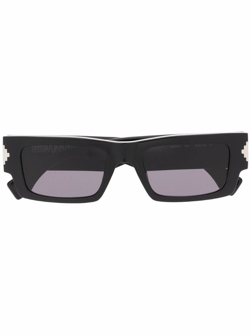 Alerce rectangle-frame sunglasses - 1