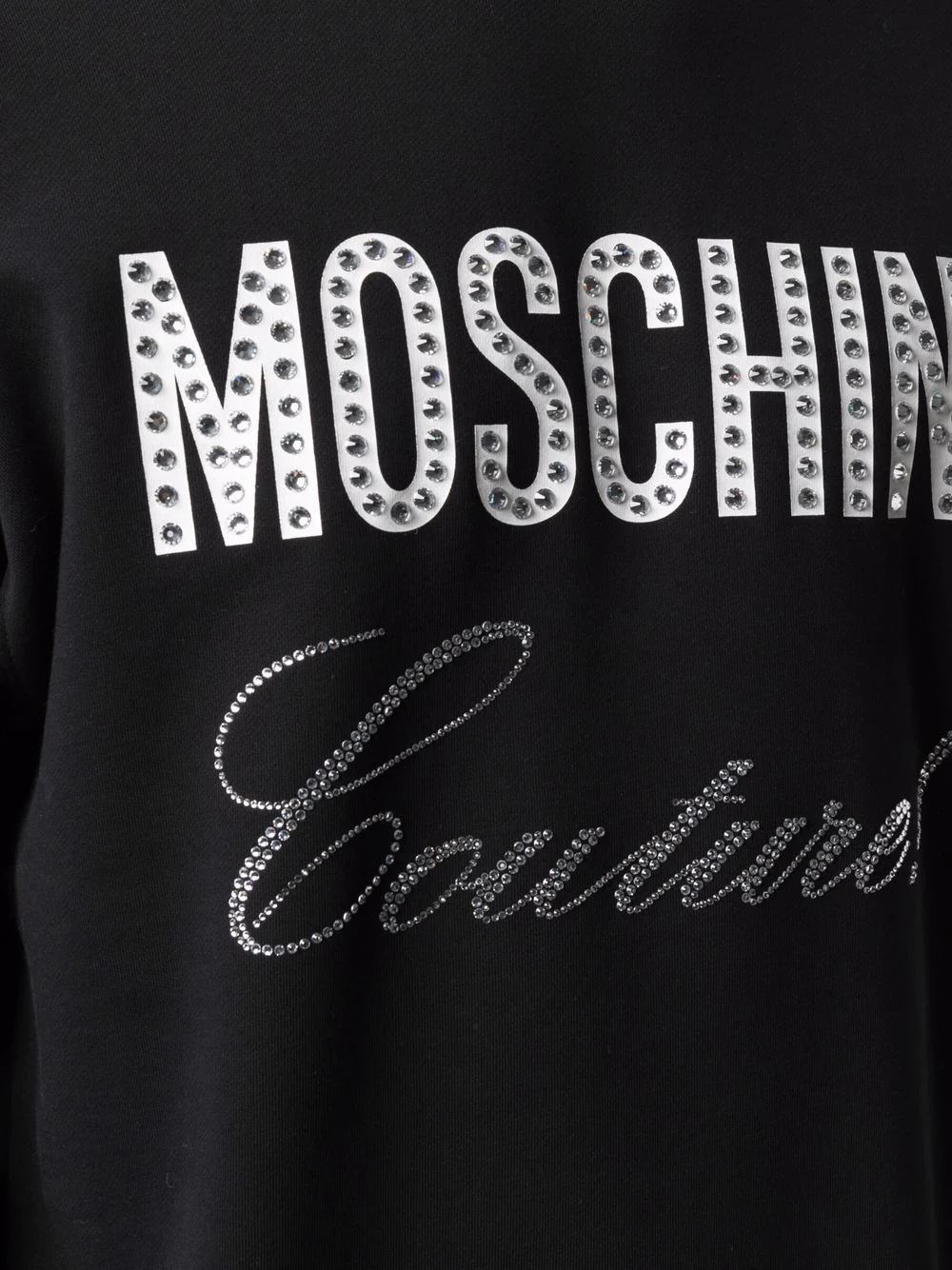 crystal stud Moschino Couture sweatshirt - 5