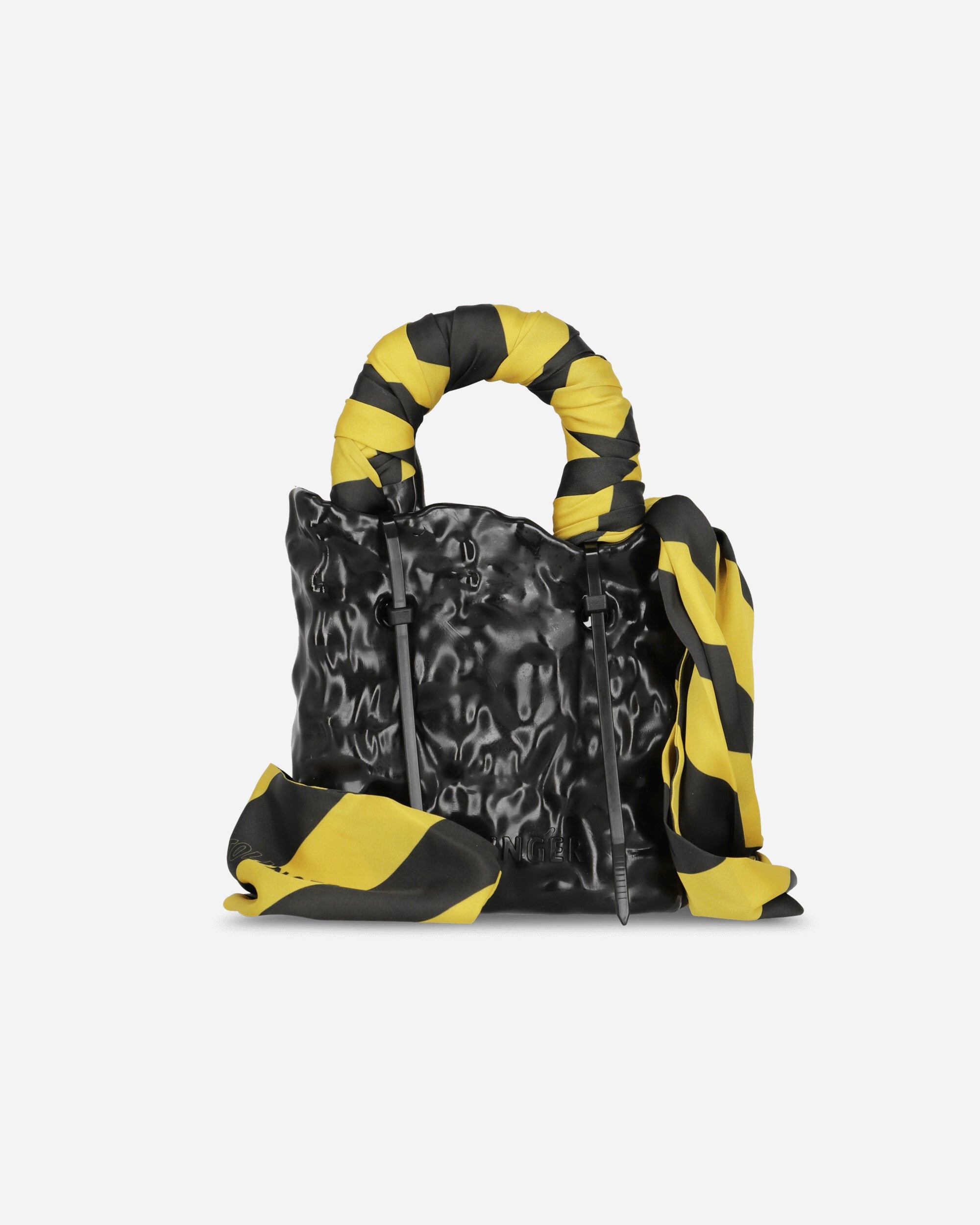 Under Construction Signature Ceramic Bag Black / Yellow - 2