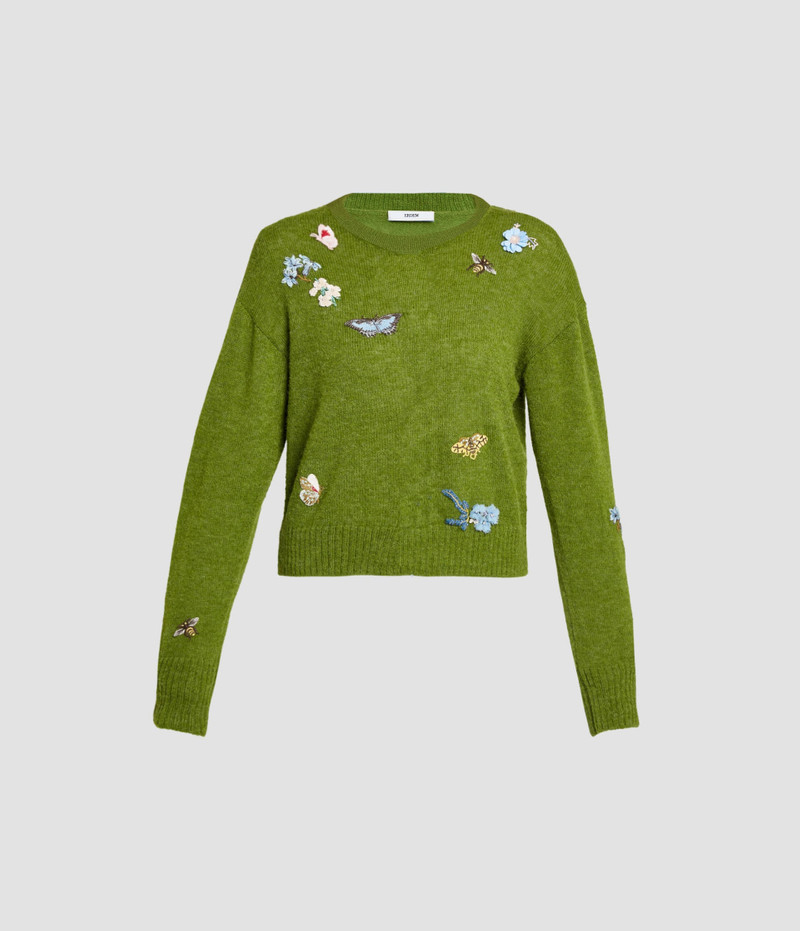 EMBELLISHED CREW NECK JUMPER 1