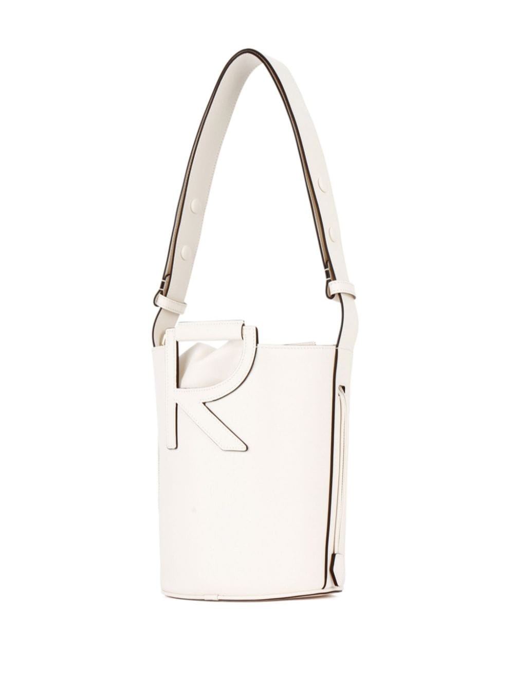 leather bucket bag - 3