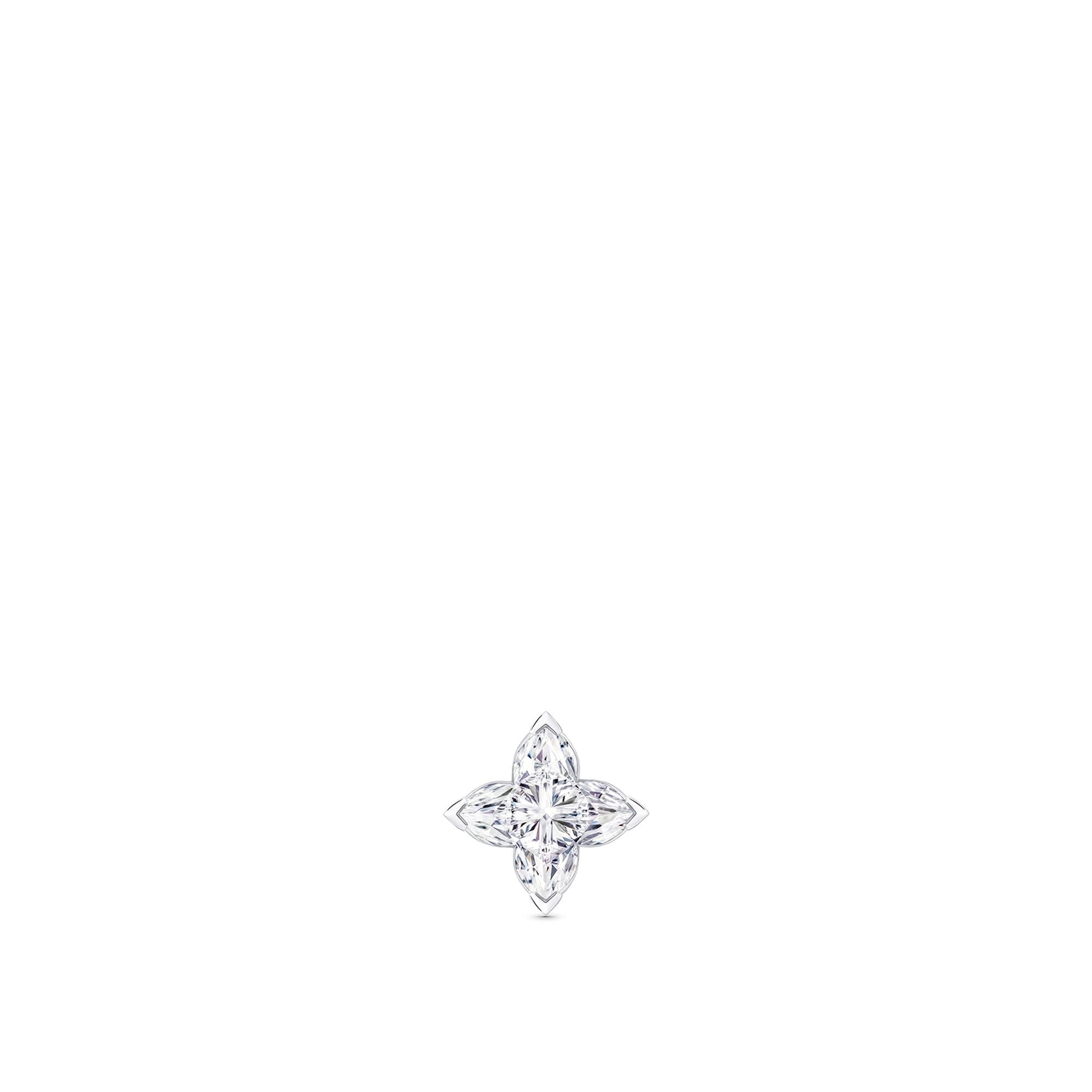 LV Diamonds Stud, LV Monogram Star Cut - per unit - 1