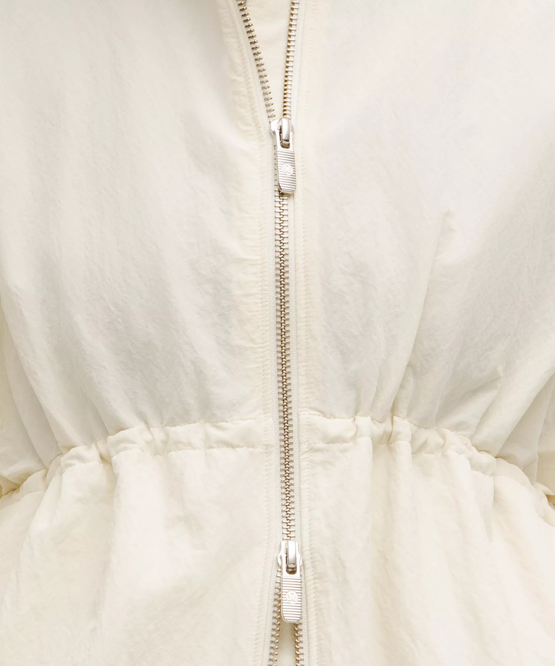 Crinkle Nylon Cinchable Jacket - 6