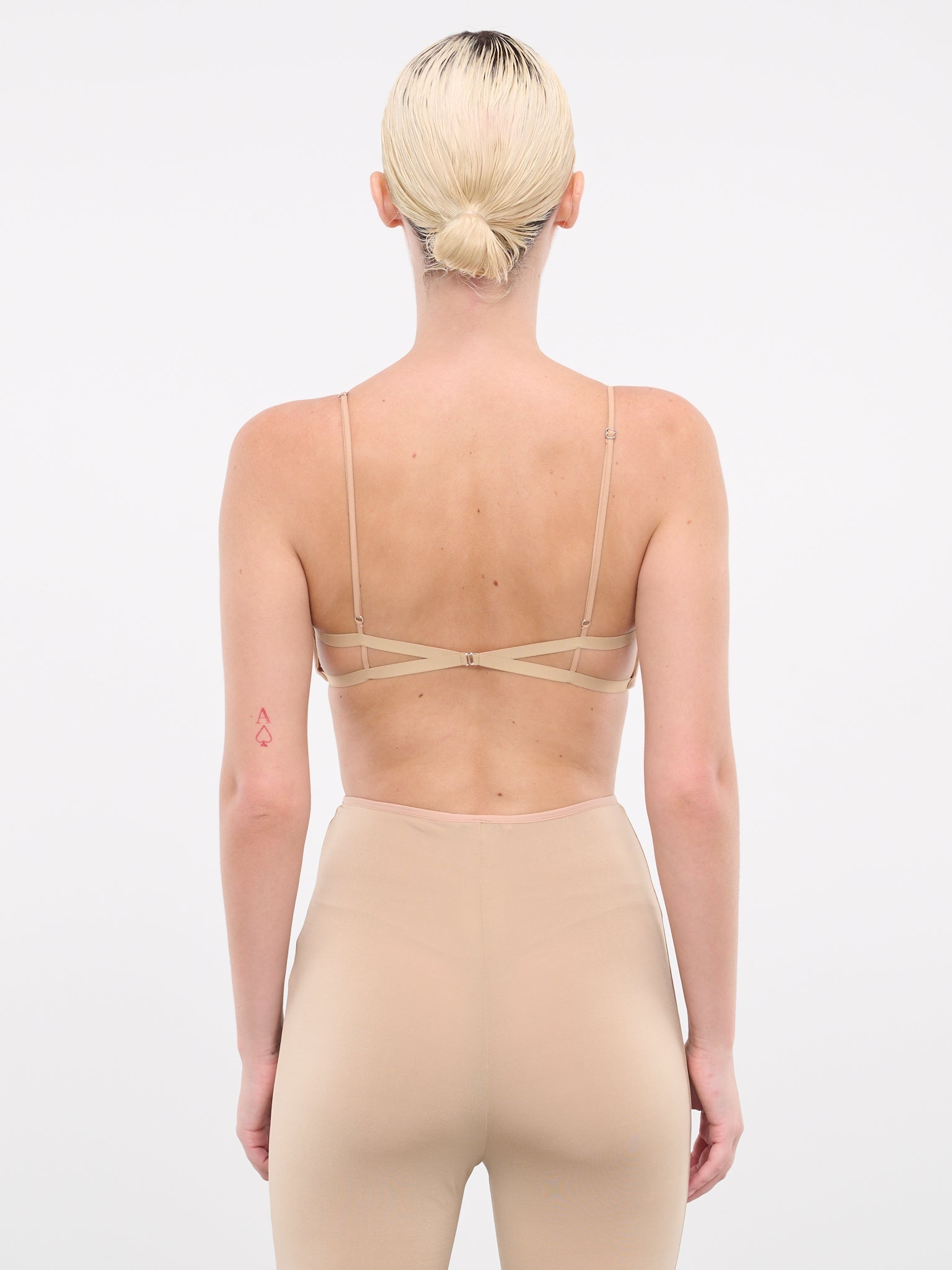 Tulle Appliqué Bra - 3