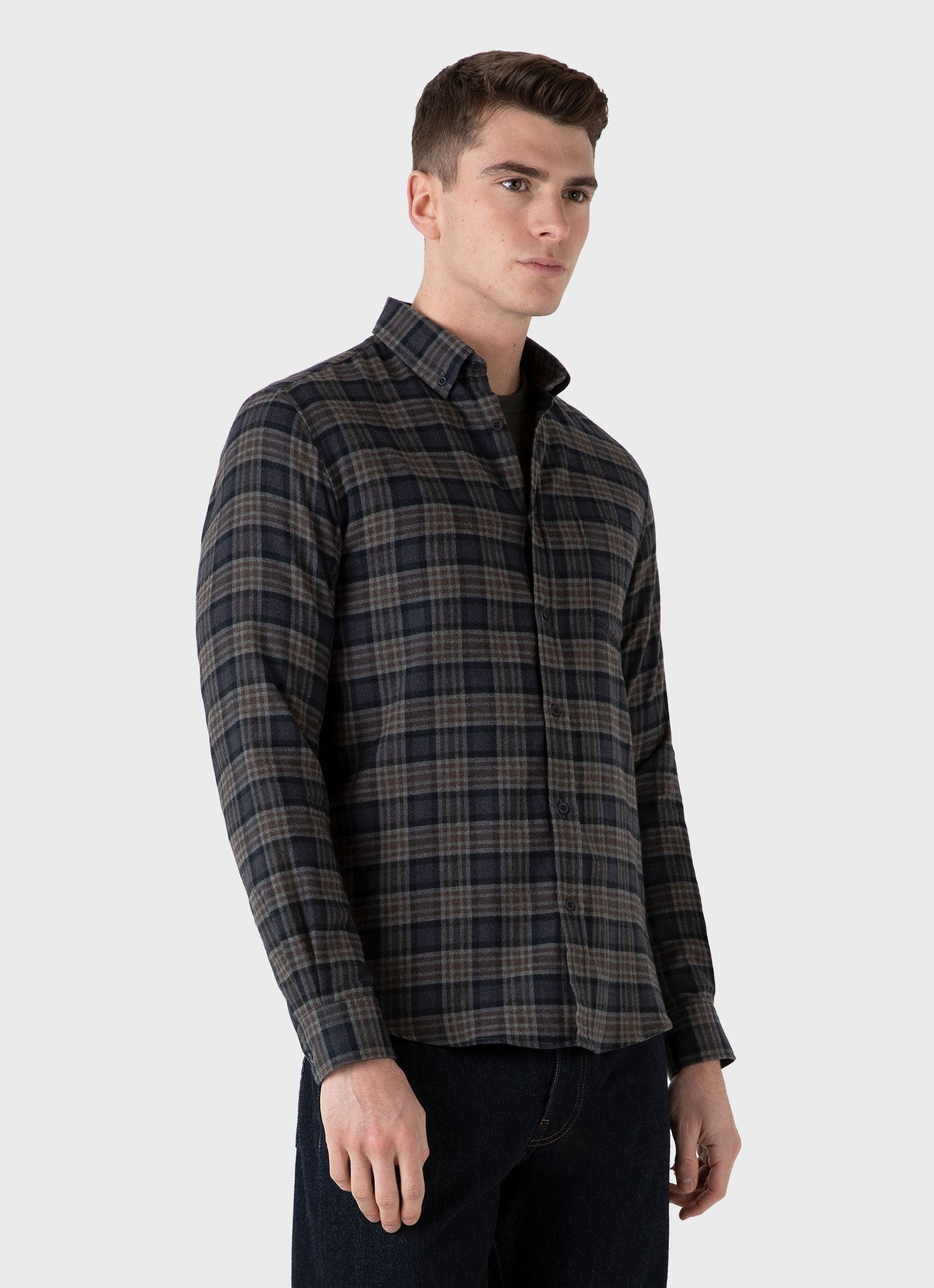 Button Down Flannel Shirt - 2