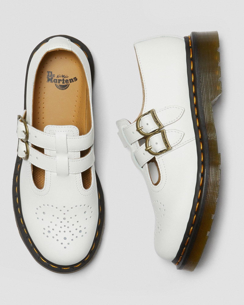 8065 Smooth Leather Mary Jane Shoes 9
