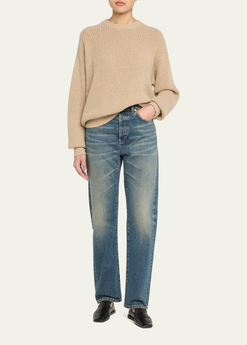 6397 Military Mesh Crewneck Sweater outlook
