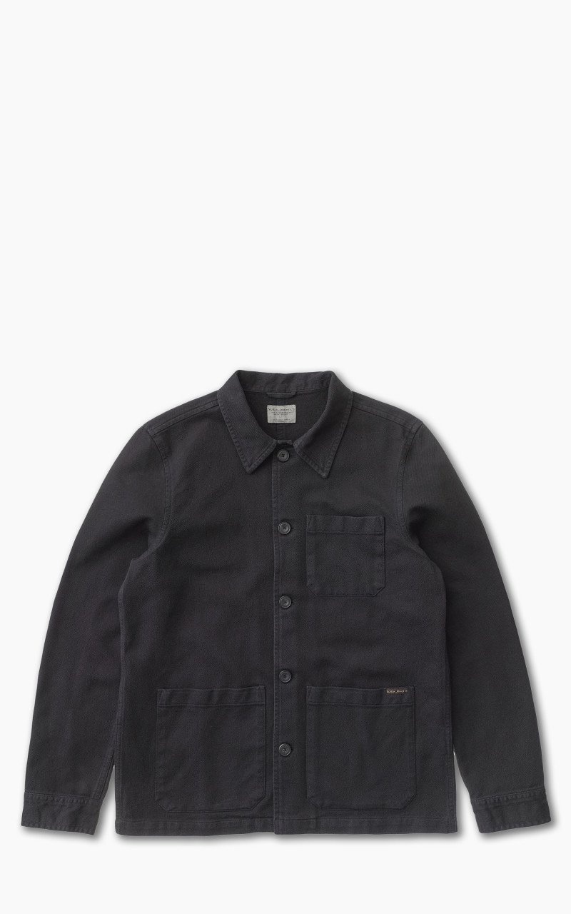 BARNEY WORKER JACKET BLACK - 1