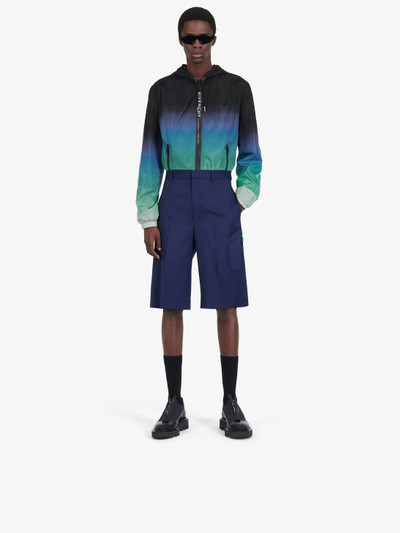 Givenchy GIVENCHY Address webbing windbreaker in faded nylon outlook