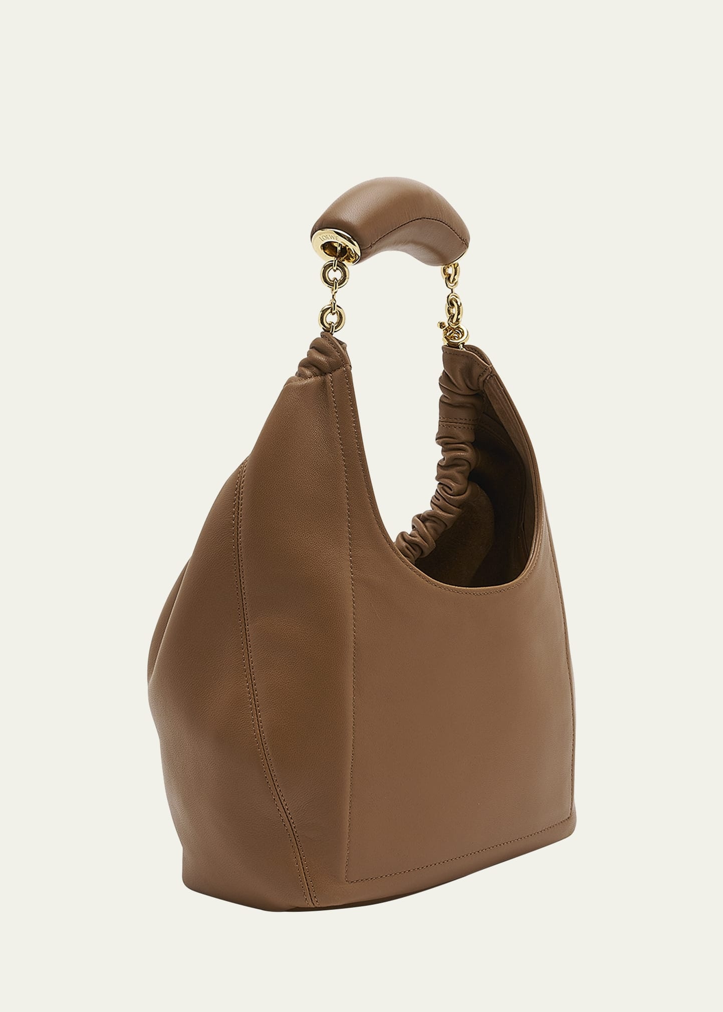 Squeeze Small Shoulder Bag in Napa Leather - 3