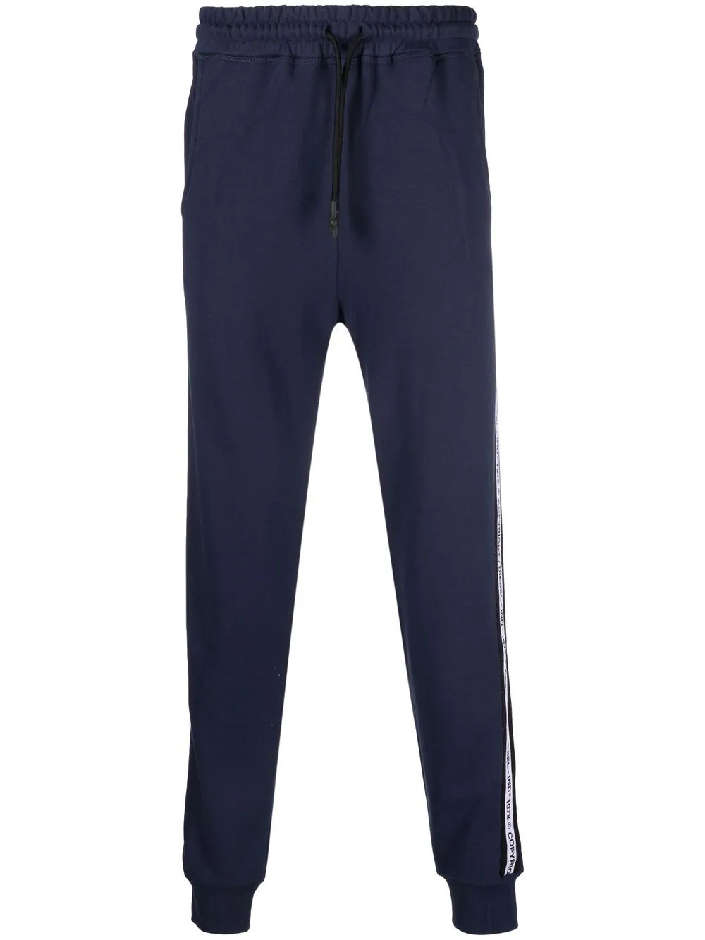 drawstring track pants - 1