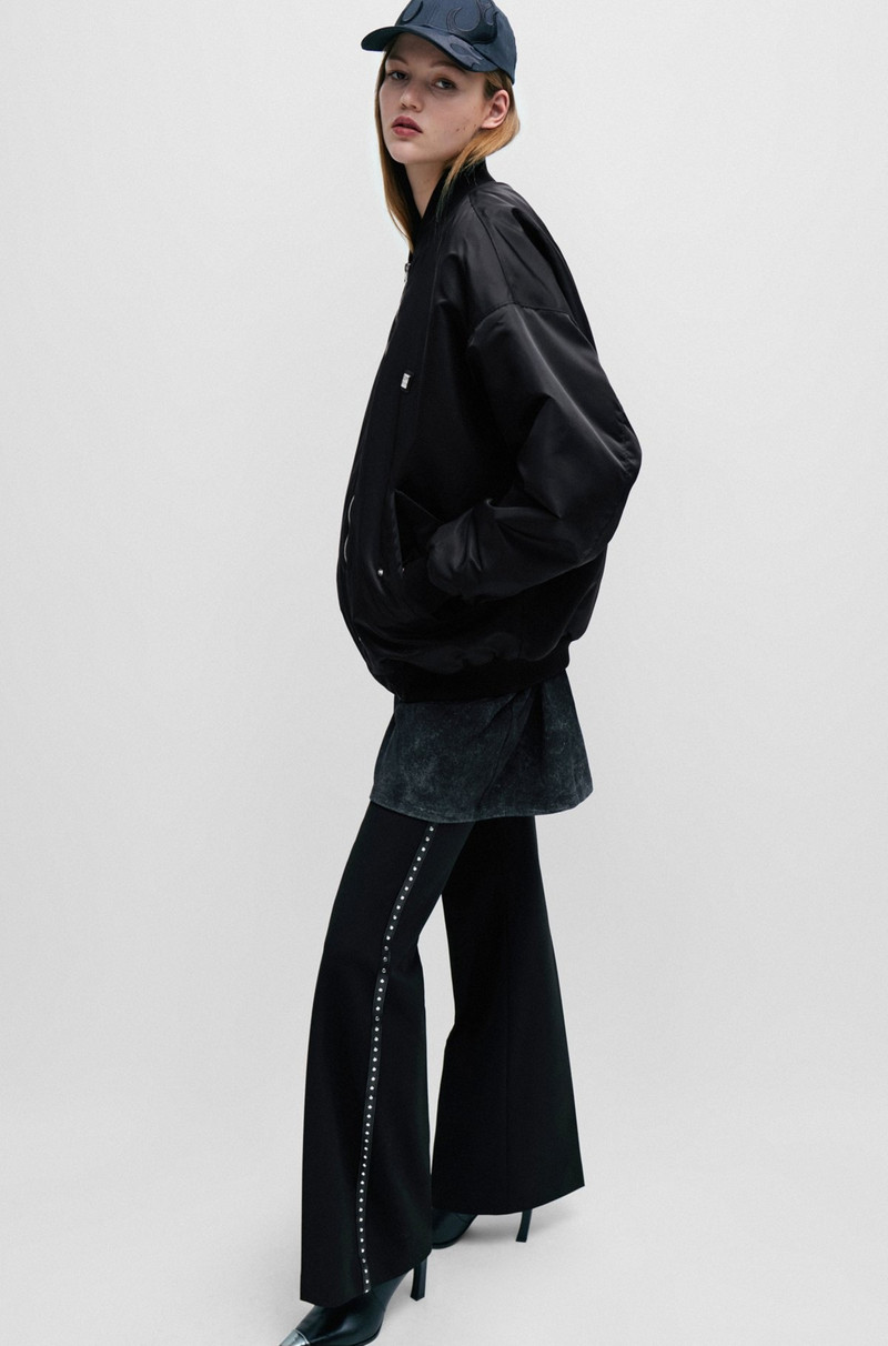 OVERSIZE-FIT BOMBER JACKET IN WATER-REPELLENT FABRIC 6