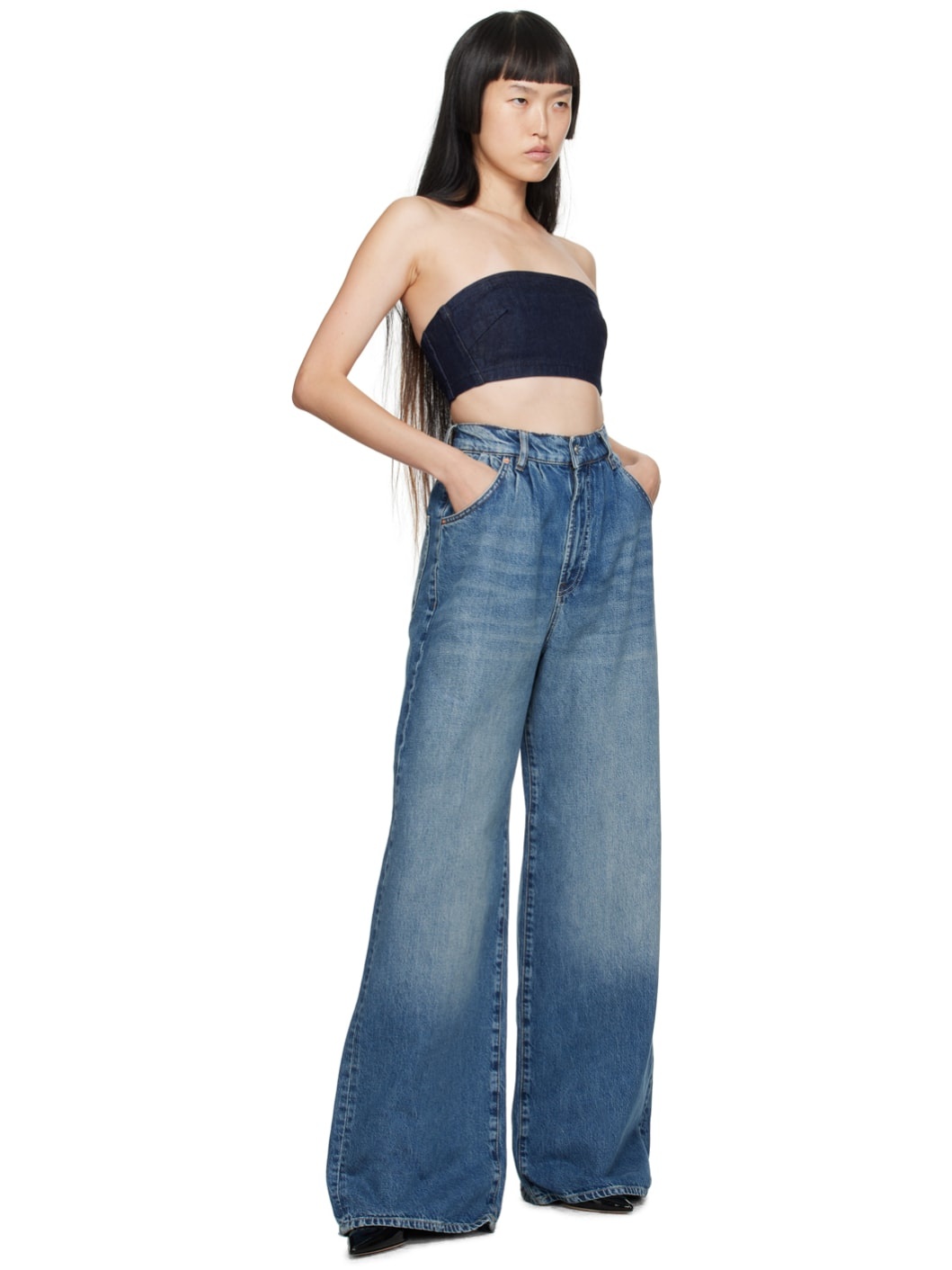 Blue Chloe Jeans - 4