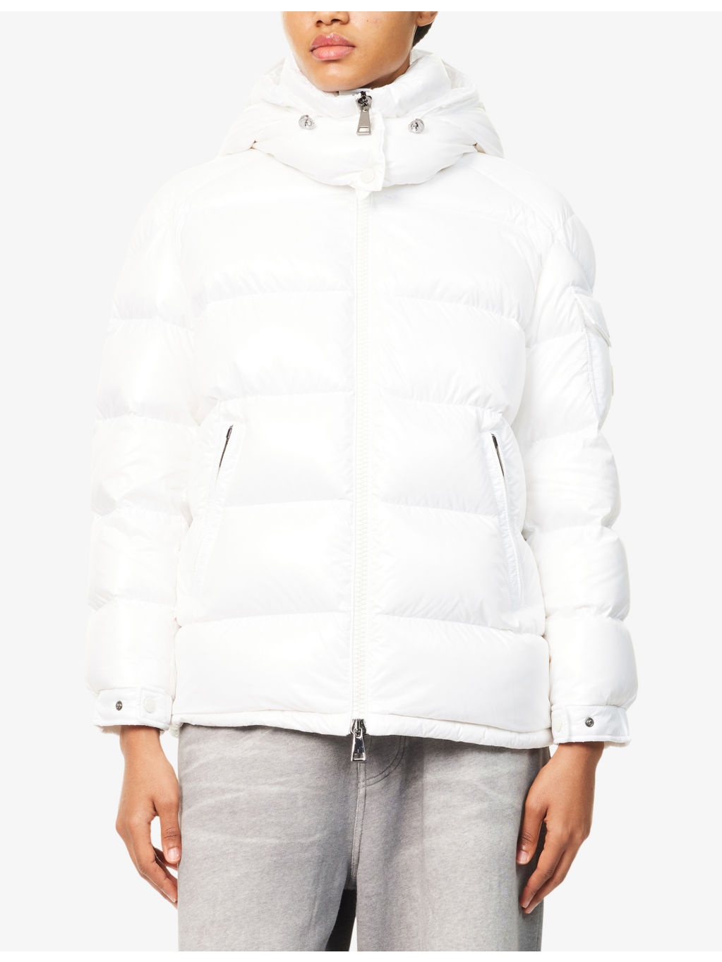 Maire Hooded Shell-Down Jacket - 3