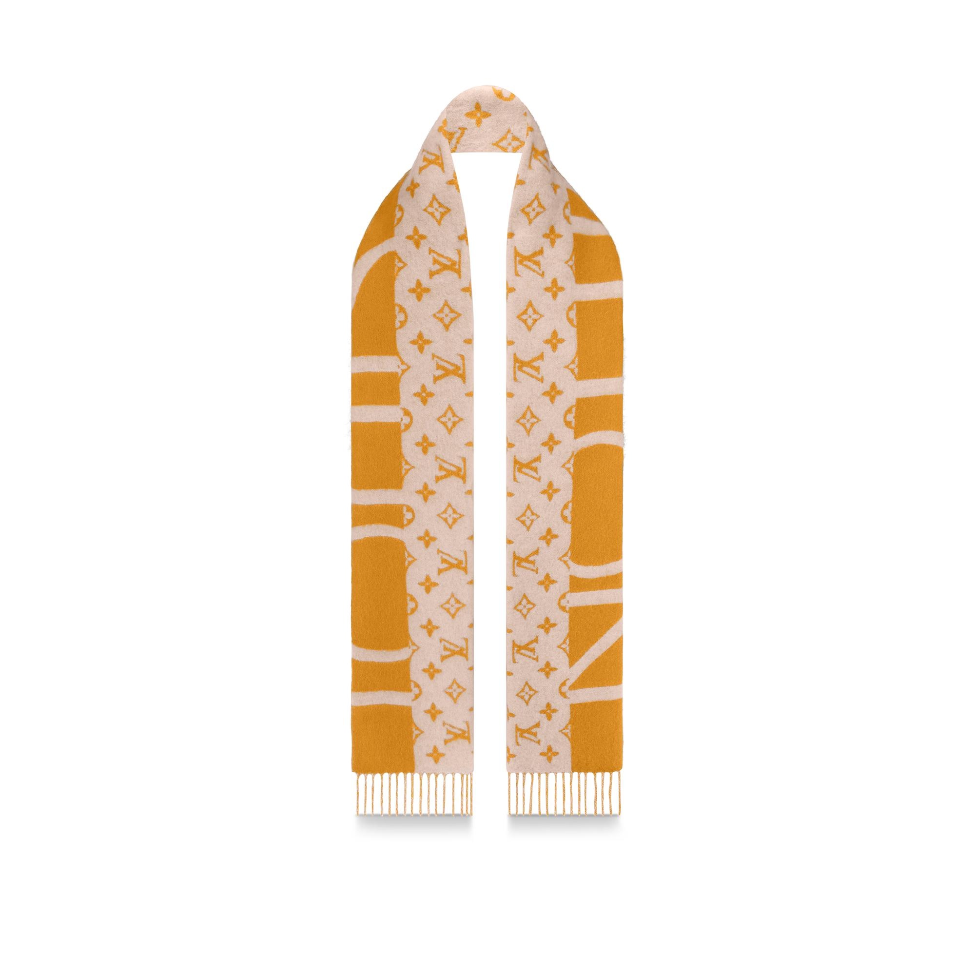 Monogram Split Scarf - 4