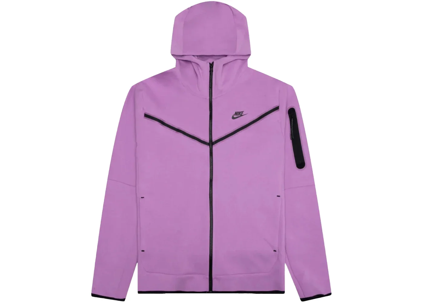 Nike Sportswear Tech Fleece Full-Zip Hoodie Violet Shock/Black - 1