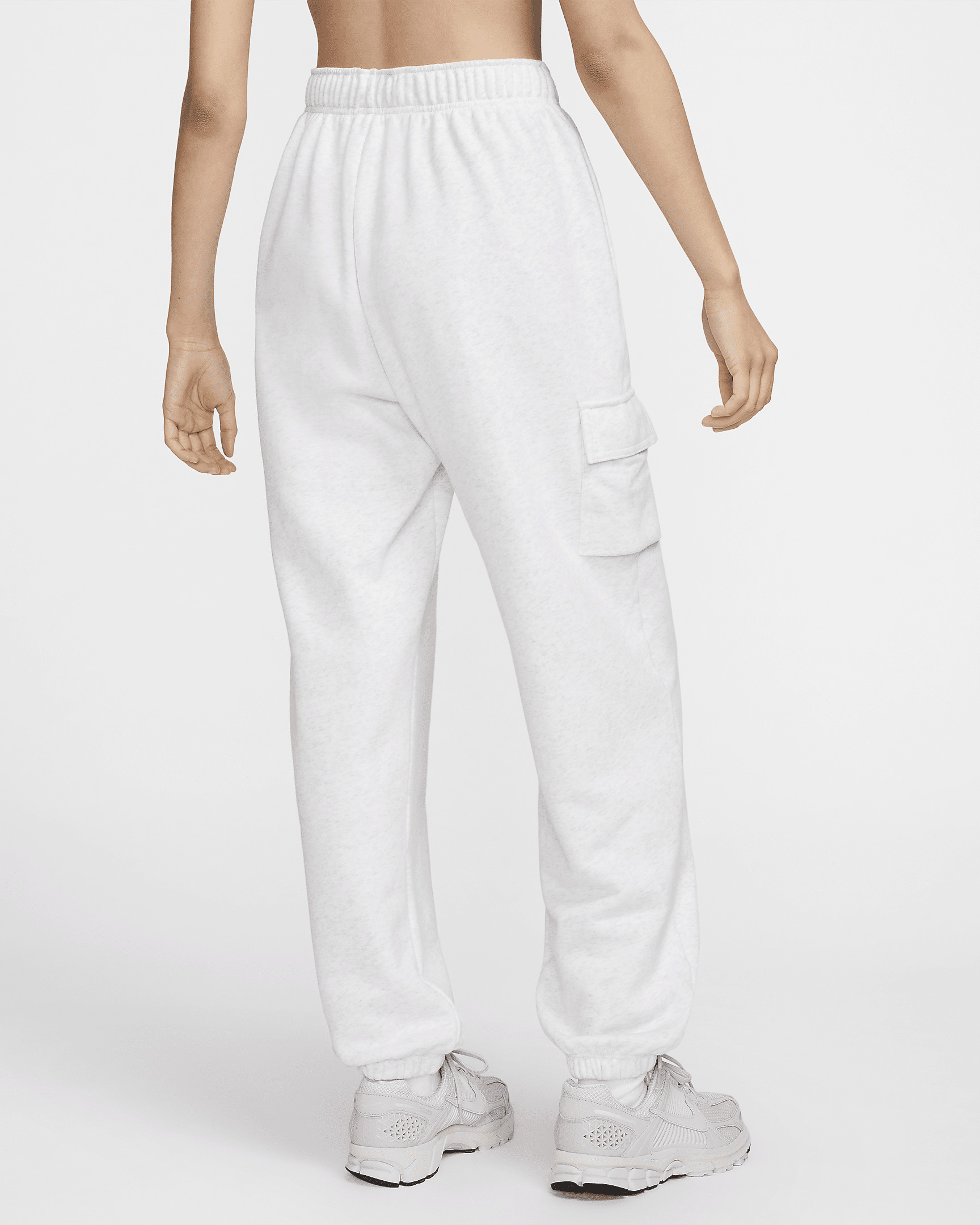 Nike Sportswear Club Fleece Women's Mid-Rise Oversized Cargo Sweatpants - 2