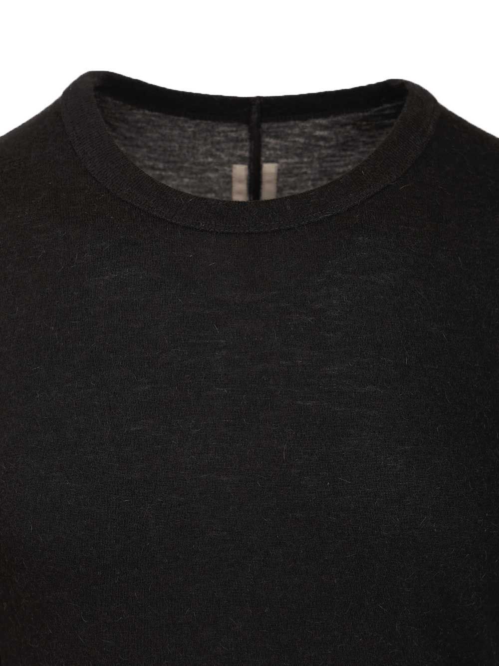 Basic Long Sleeve Crewneck T-Shirt Black - 4