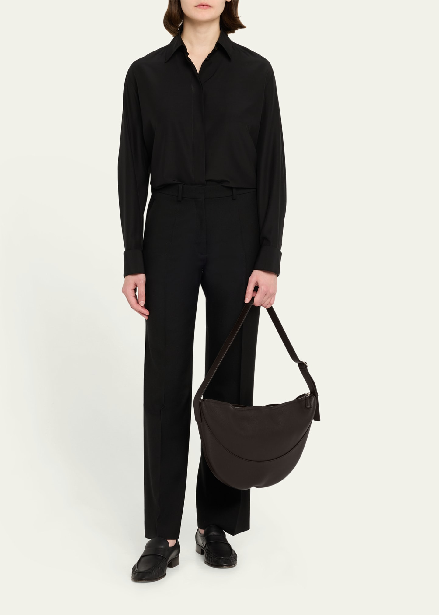 Jouve Shoulder Bag in Grain Leather - 6