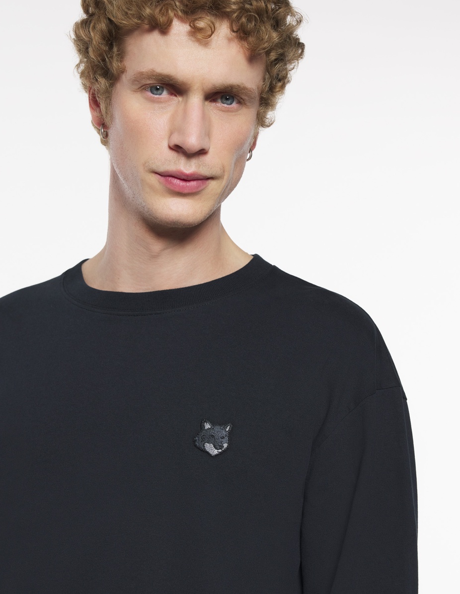 BOLD FOX HEAD PATCH COMFORT LONG SLEEVES TEE SHIRT - 4
