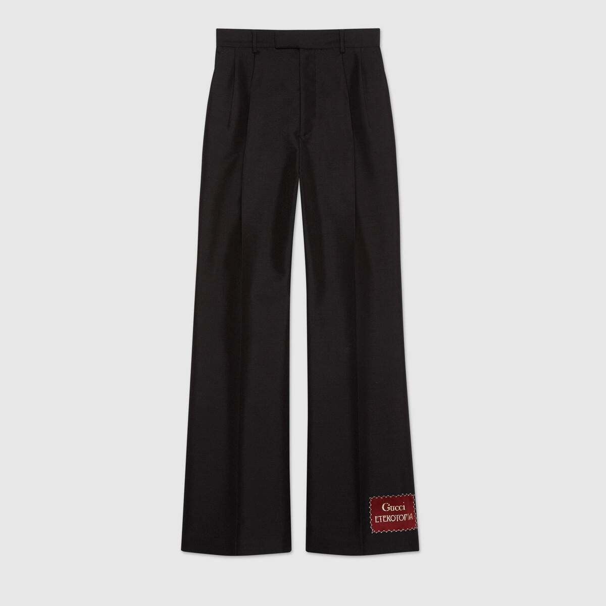 Wool mohair pant with Gucci Eterotopia - 1