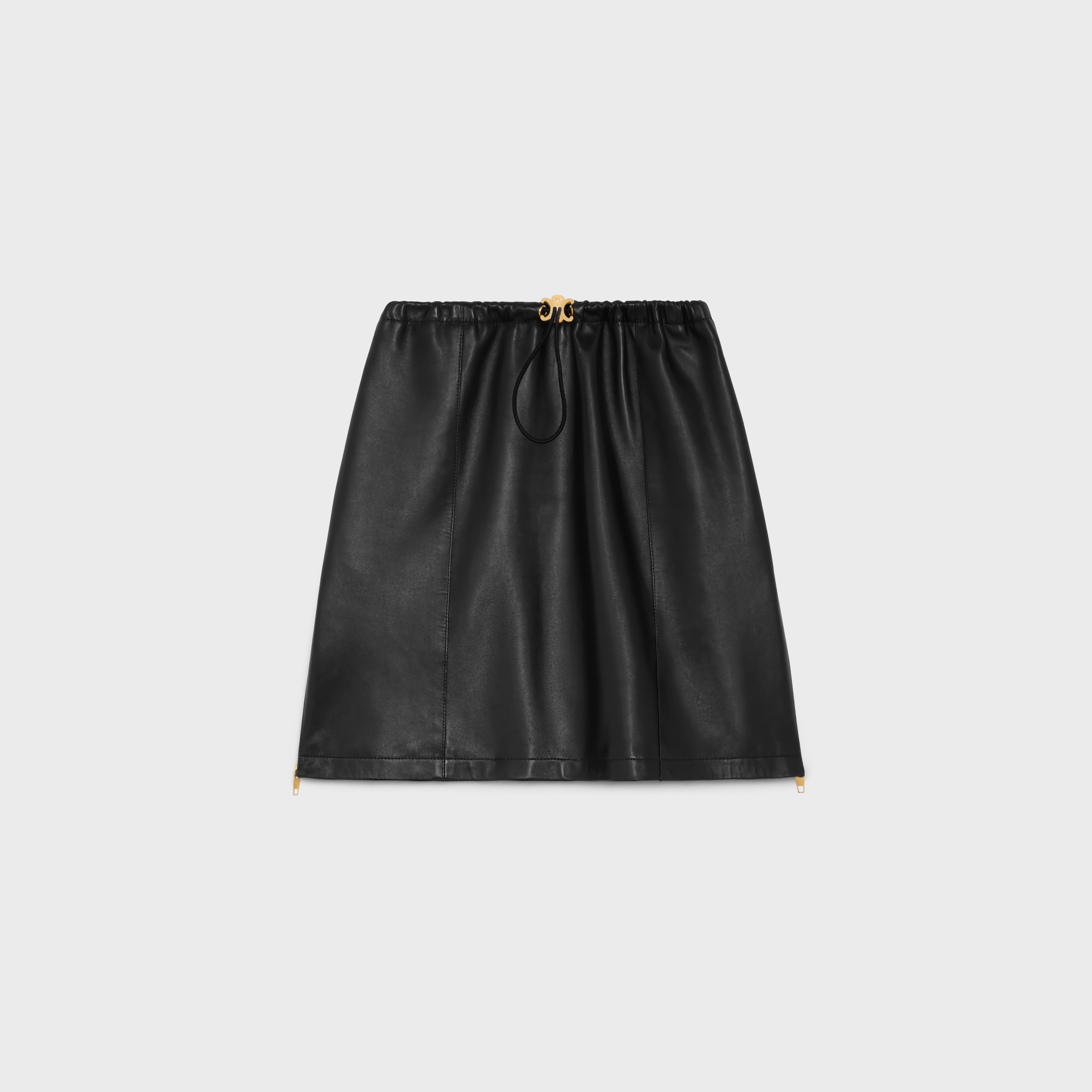 Athletic skirt in plongé Lambskin - 1
