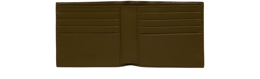 Intrecciato leather wallet - 4