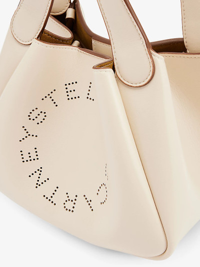 Stella McCartney Logo-embellished faux-leather shoulder bag outlook
