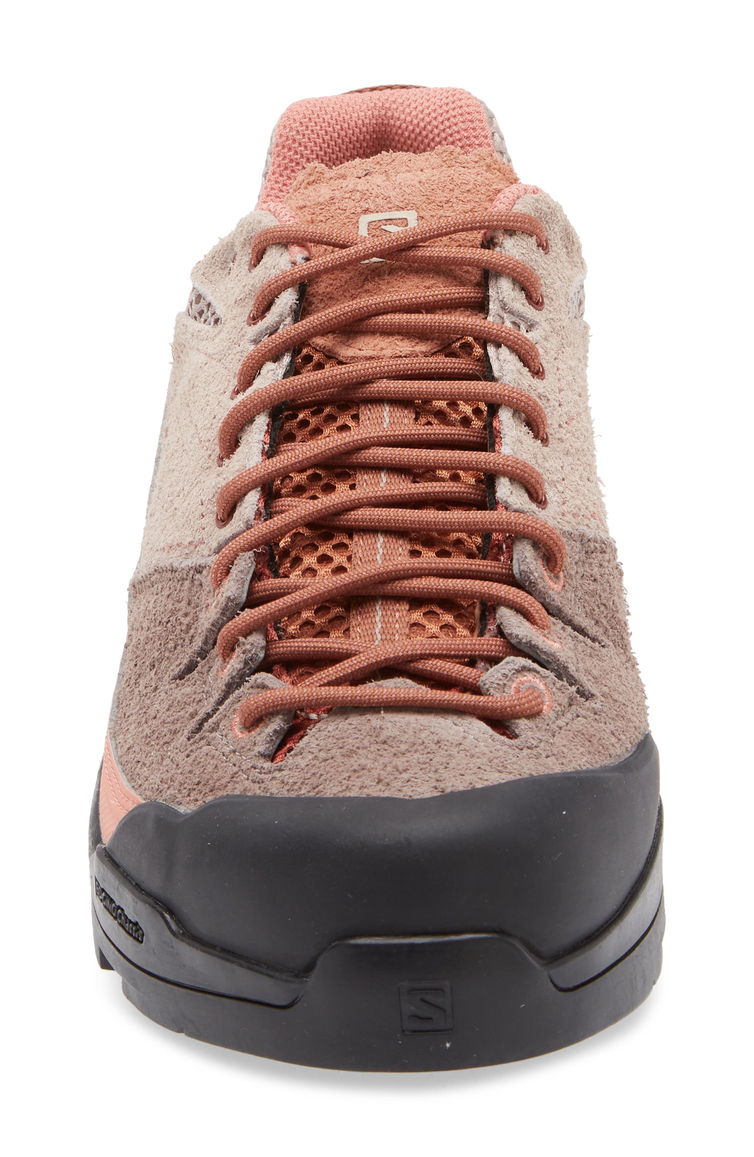 Salomon Gender Inclusive X-Alp Low Top Sneaker in Etherea/Russet/Hyma Pink at Nordstrom - 4