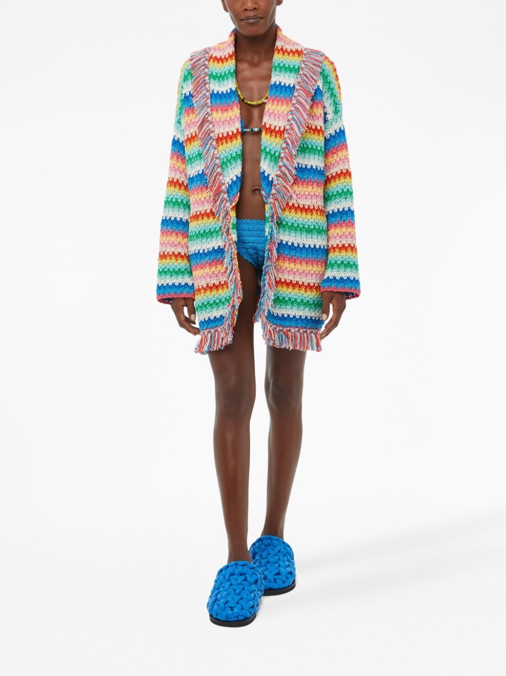 Over The Rainbow knit cardigan - 2