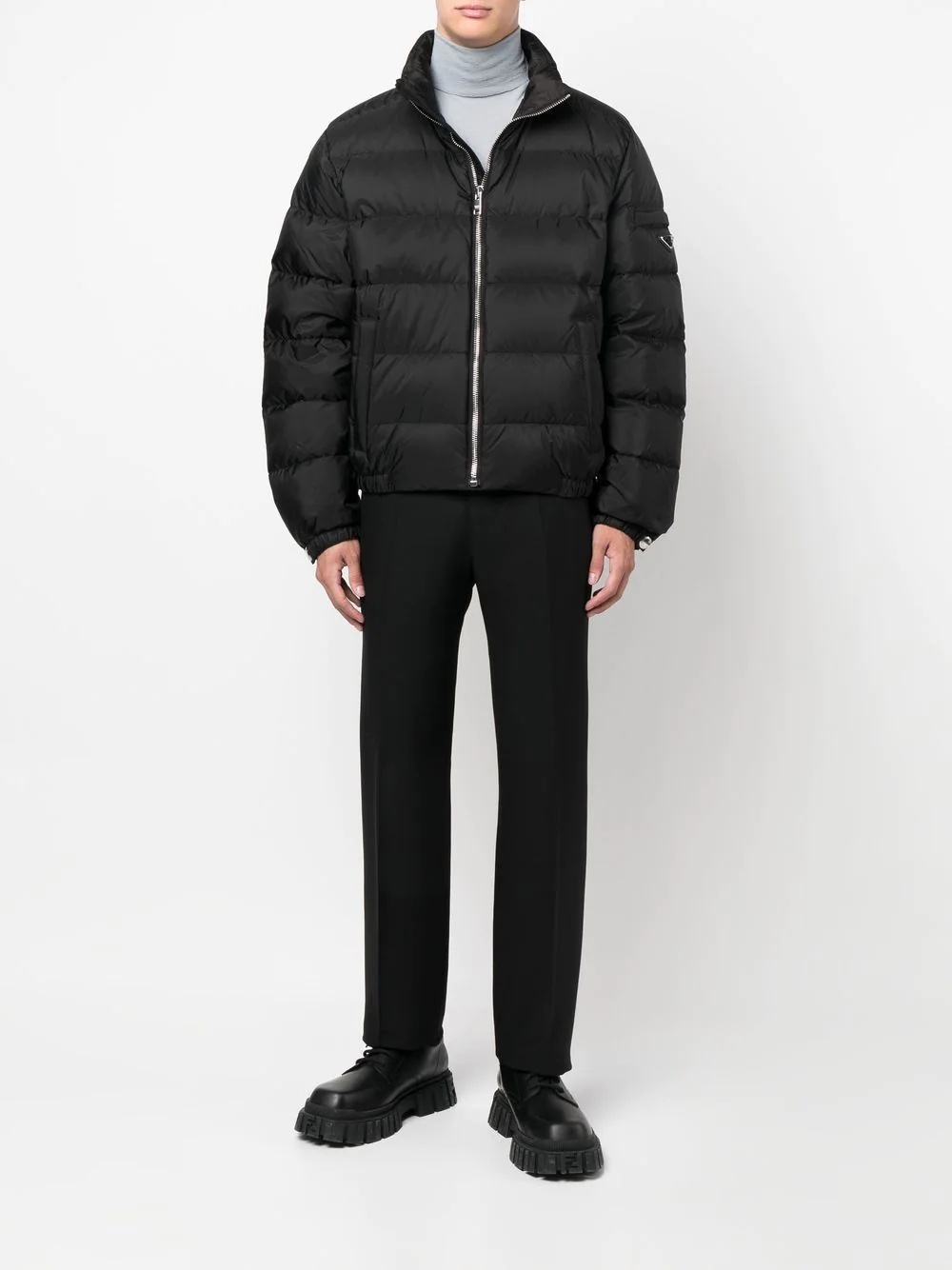 Re-Nylon puffer jacket - 2