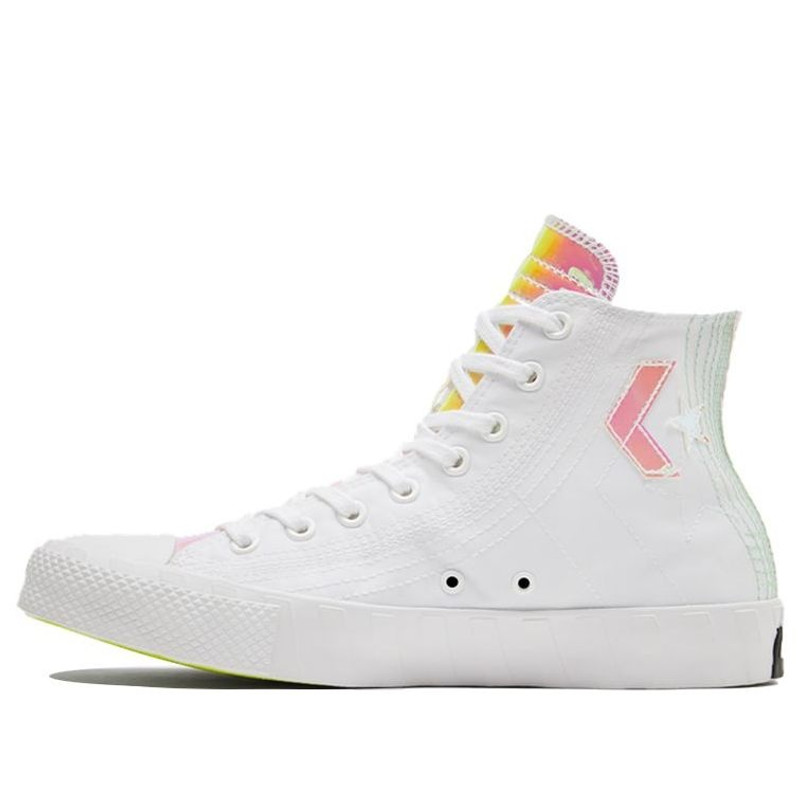 Converse UNT1TL3D High 'Hi-Vis Collection - White Iridescent' 170605C - 1