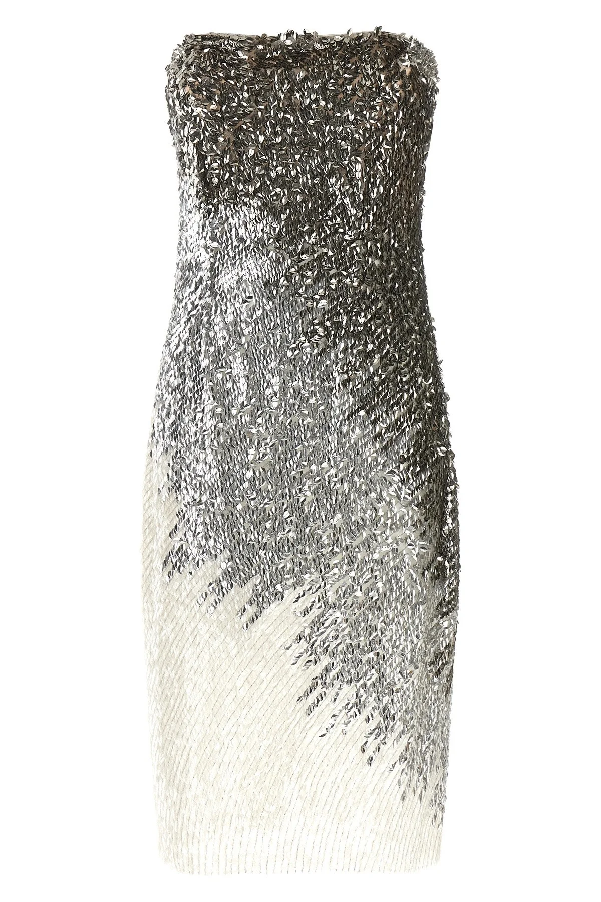 Metallic Tulle Dress - 1