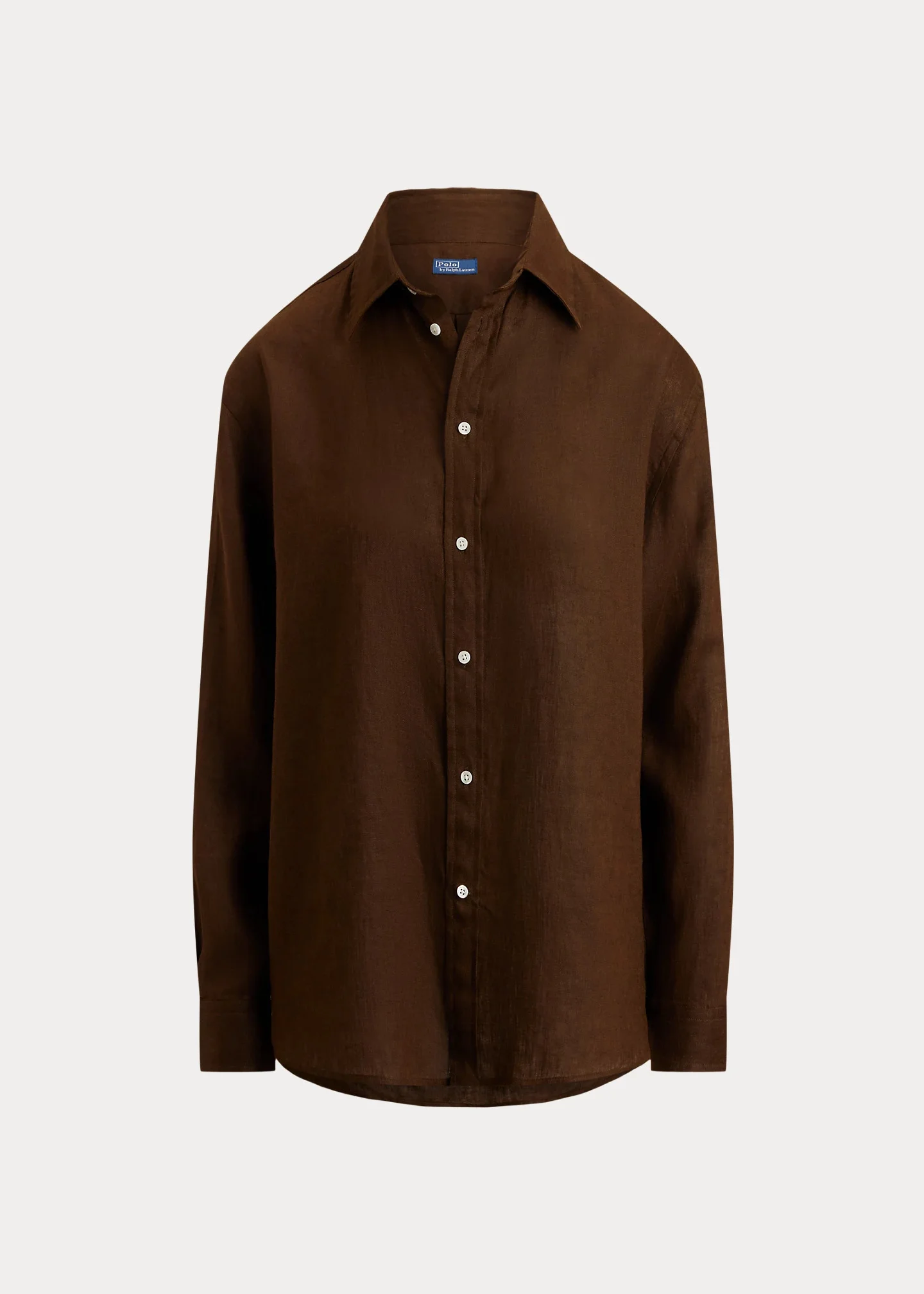 Oversize Fit Linen Shirt - 1
