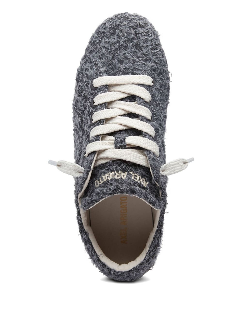 Tact fuzzy lace-up sneakers - 5