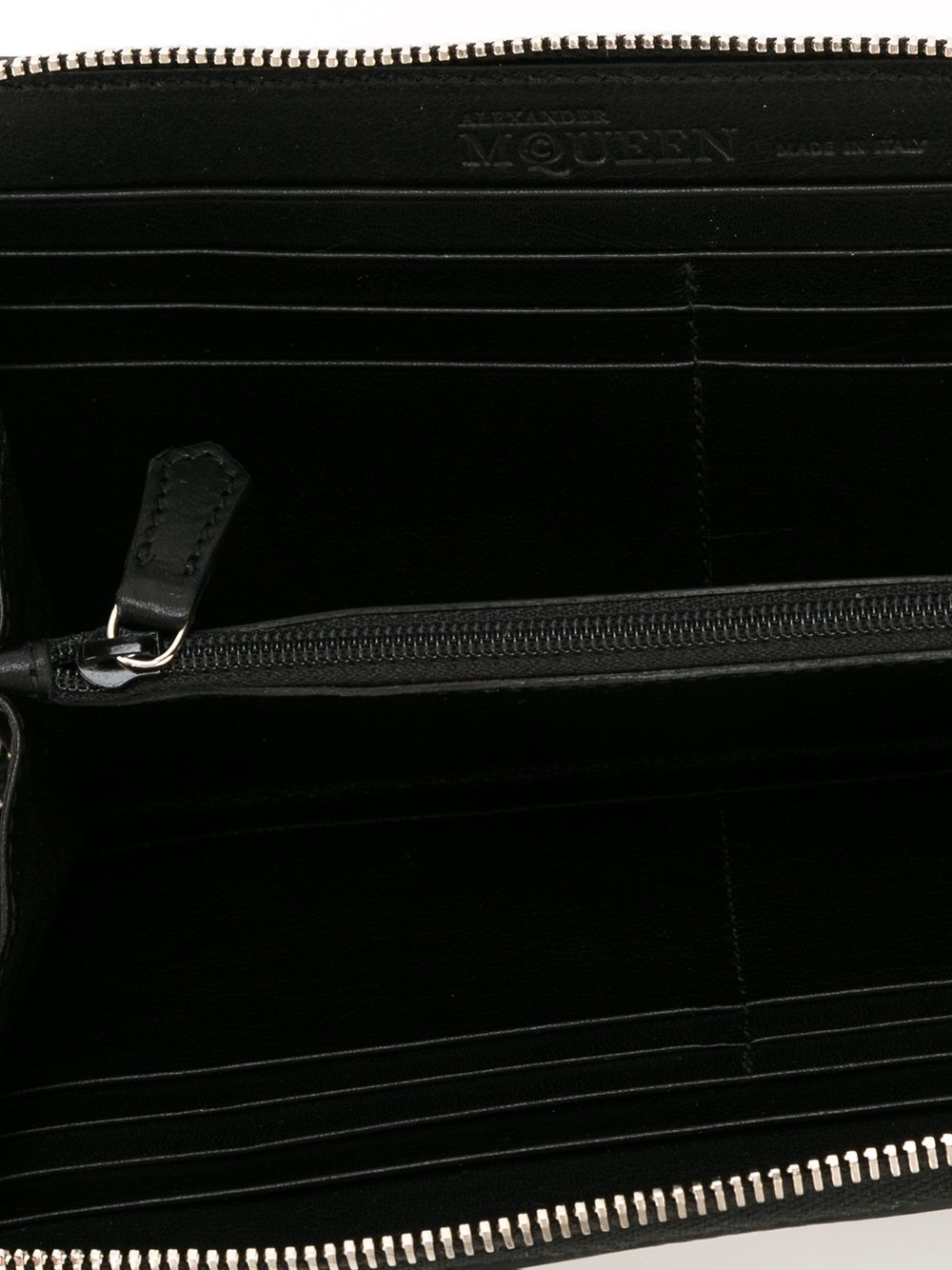 studded zip around wallet - 3
