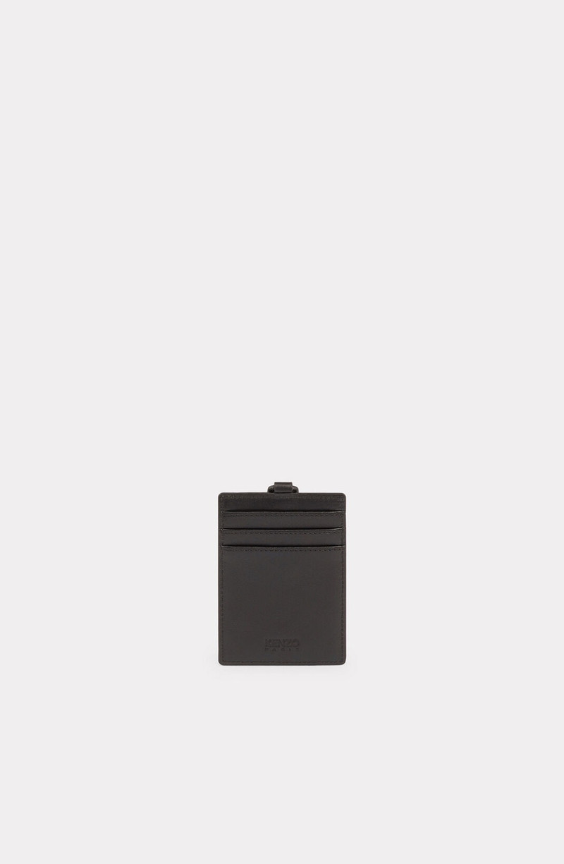 KENZO KENZO Paris leather card holder outlook