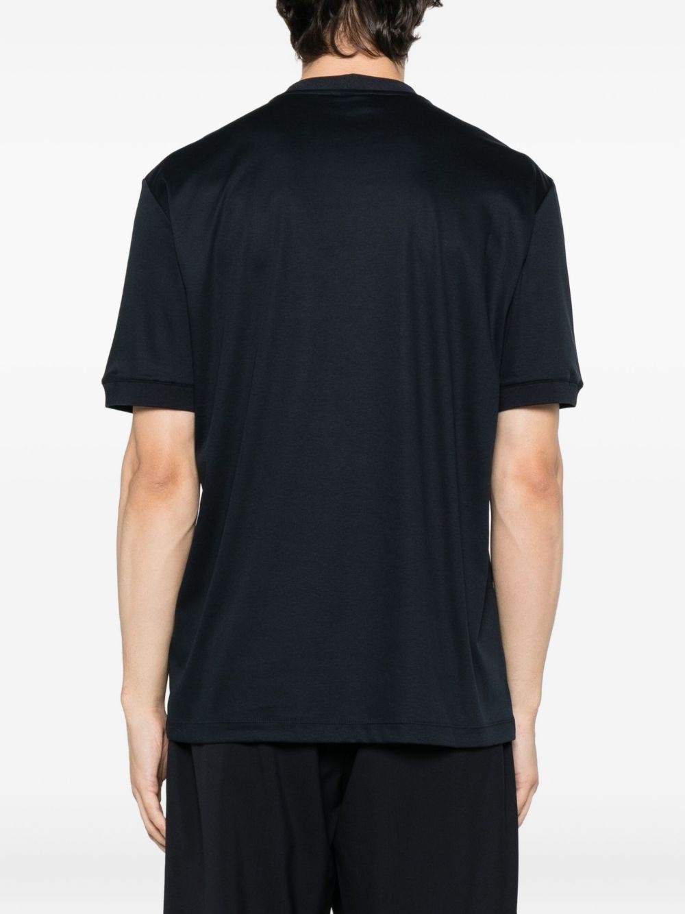 embroidered-logo T-shirt - 3