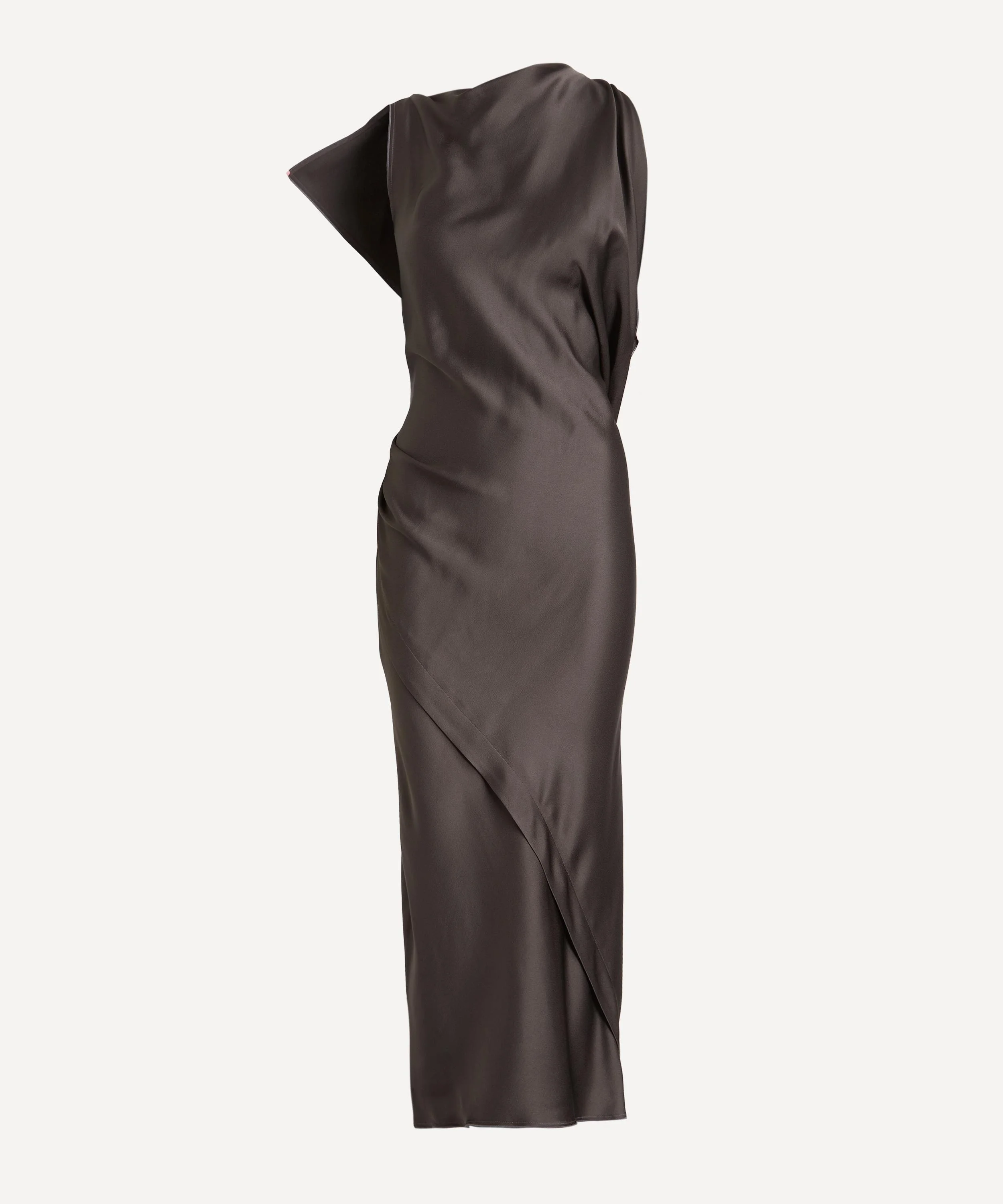 Kyra Satin Midi Dress - 1