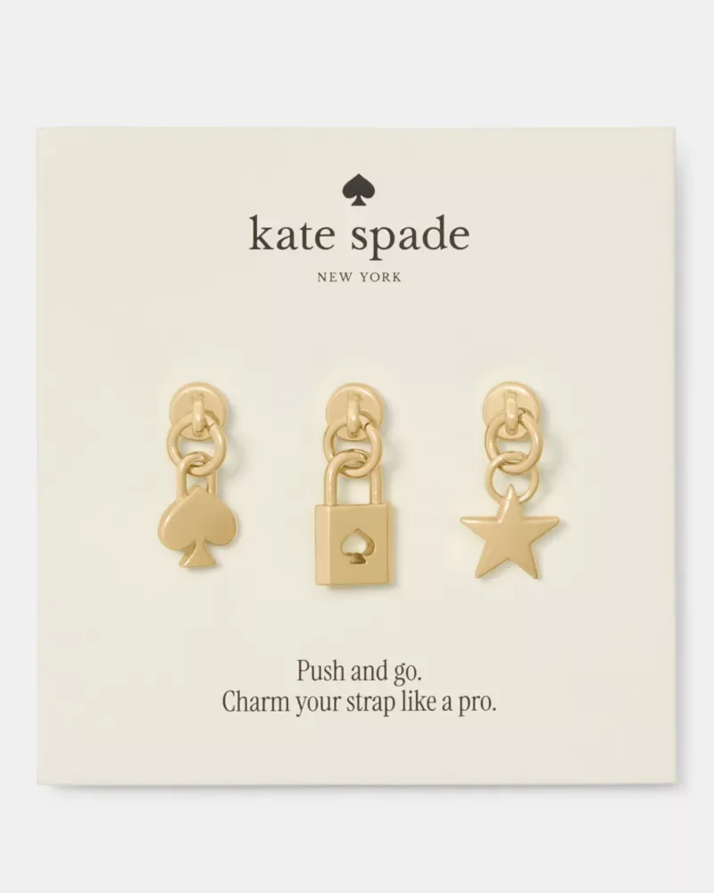 Charmed Set Of 3 Collar Stud Bag Charms - 1