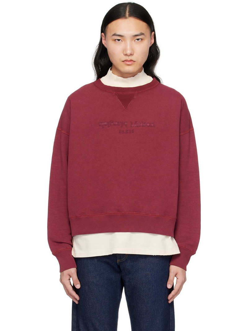 Red Reverse Sweatshirt - 1