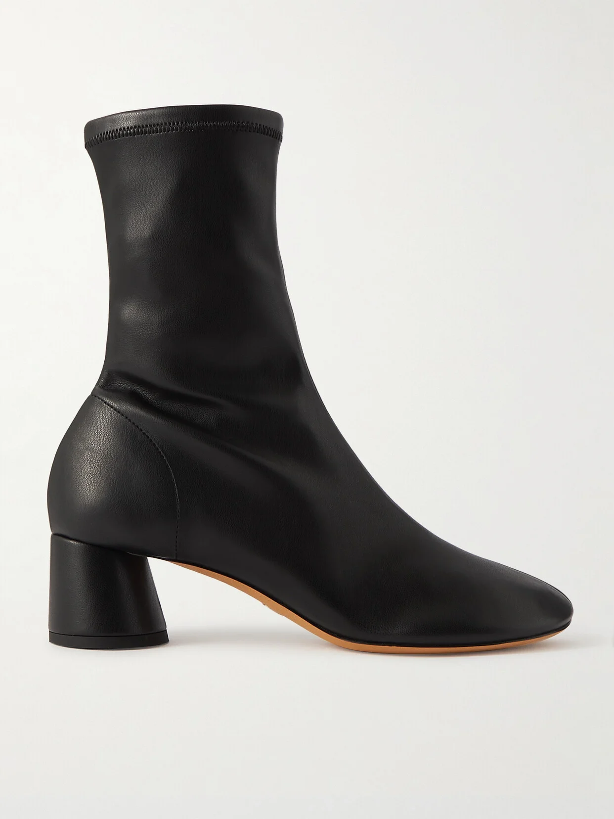 Glove Leather Ankle Boots - 1