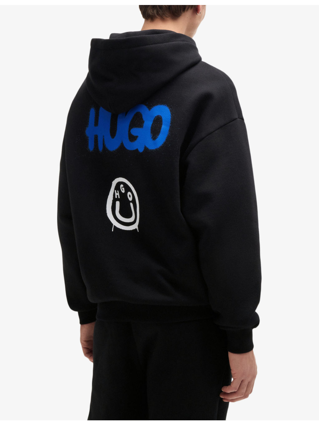Branded-print relaxed-fit cotton-jersey hoody - 6