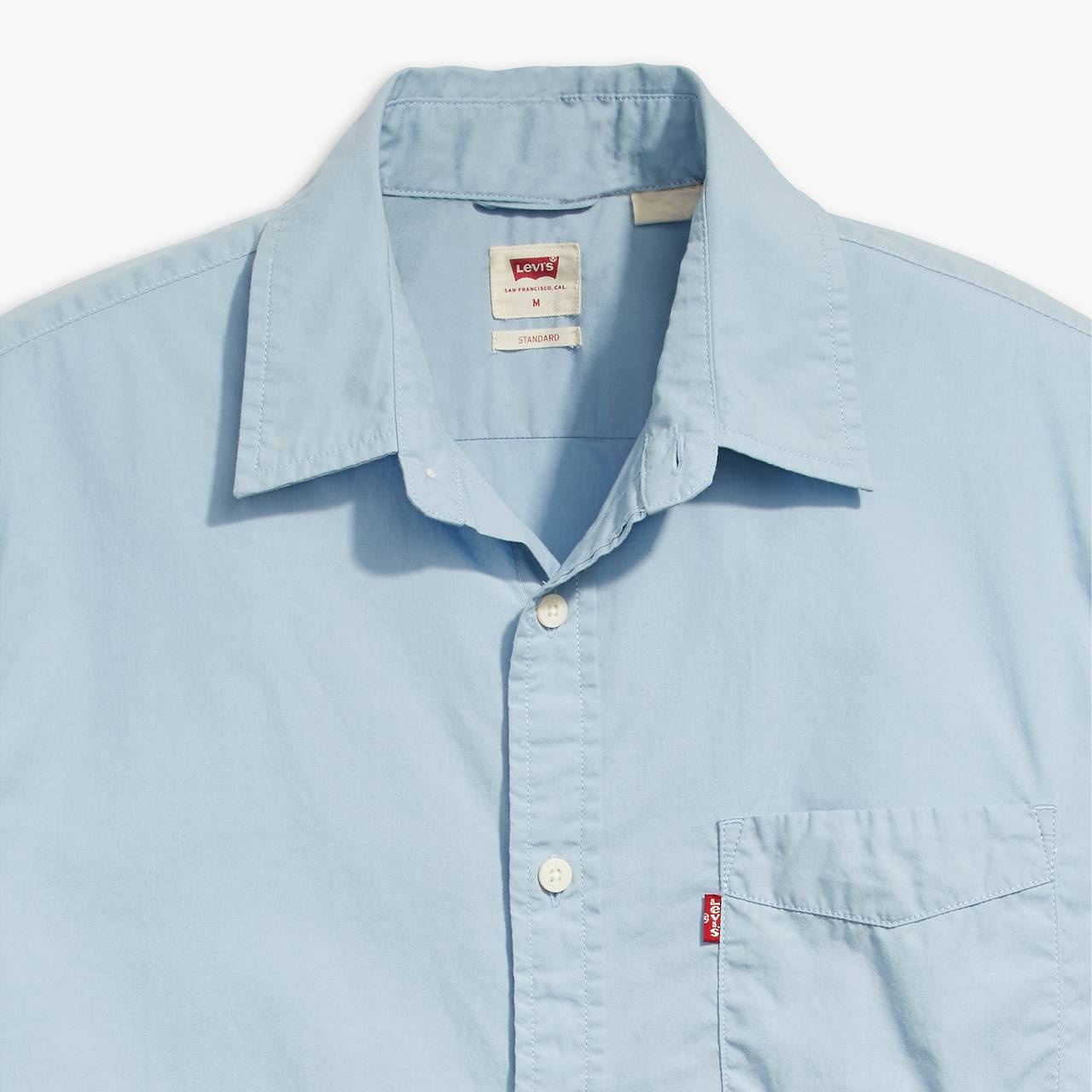 SHORT SLEEVE CLASSIC ONE POCKET STANDARD FIT SHIRT - 4