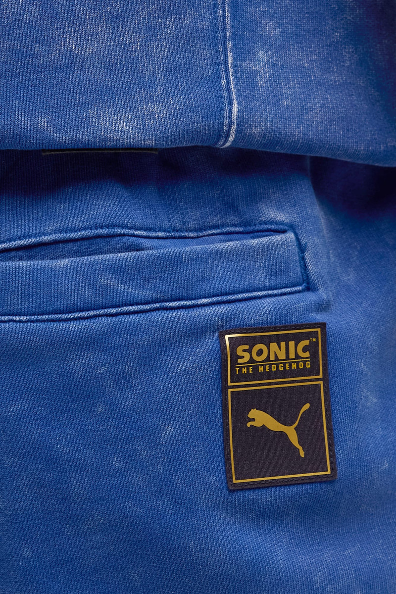 PUMA x SONIC THE HEDGEHOG Men's Relaxed Shorts 7