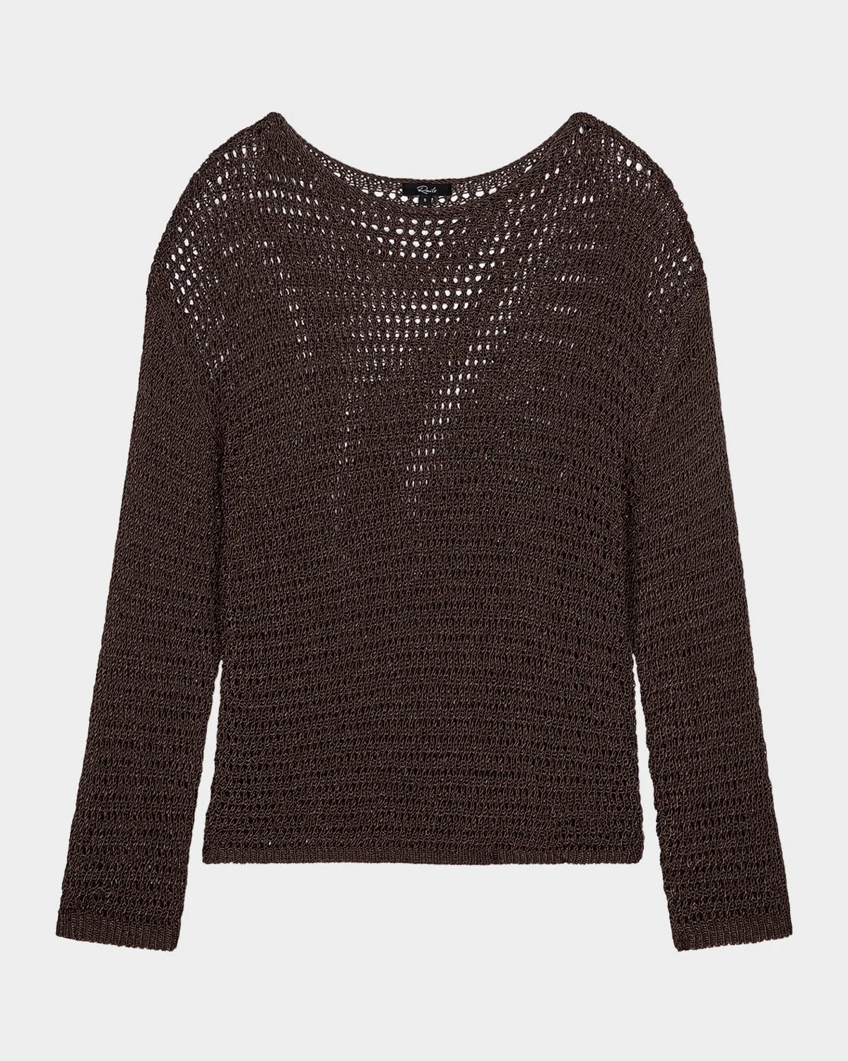 Evangeline Open-Weave Sweater - 1