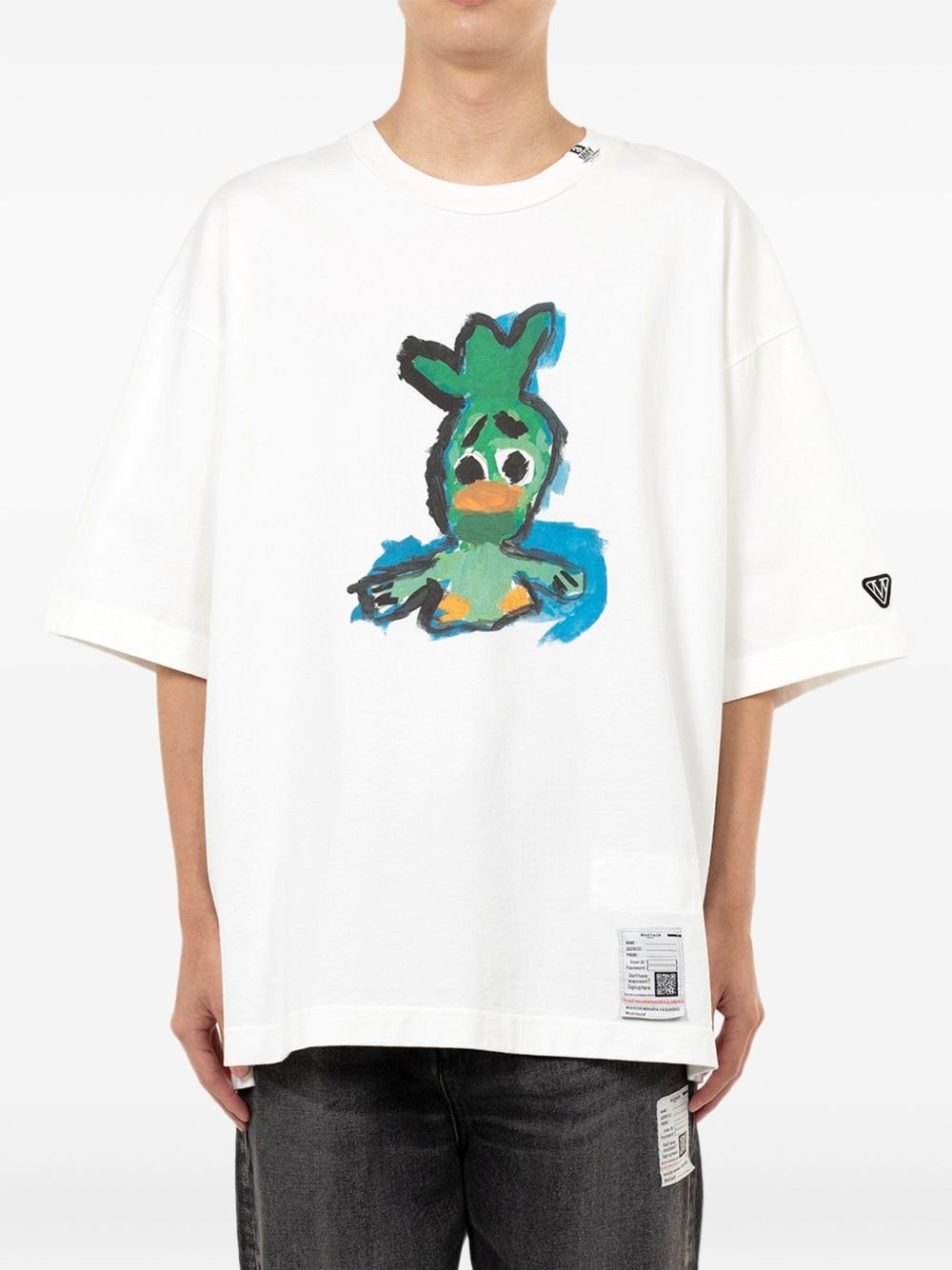 Leon duck-print T-shirt - 2