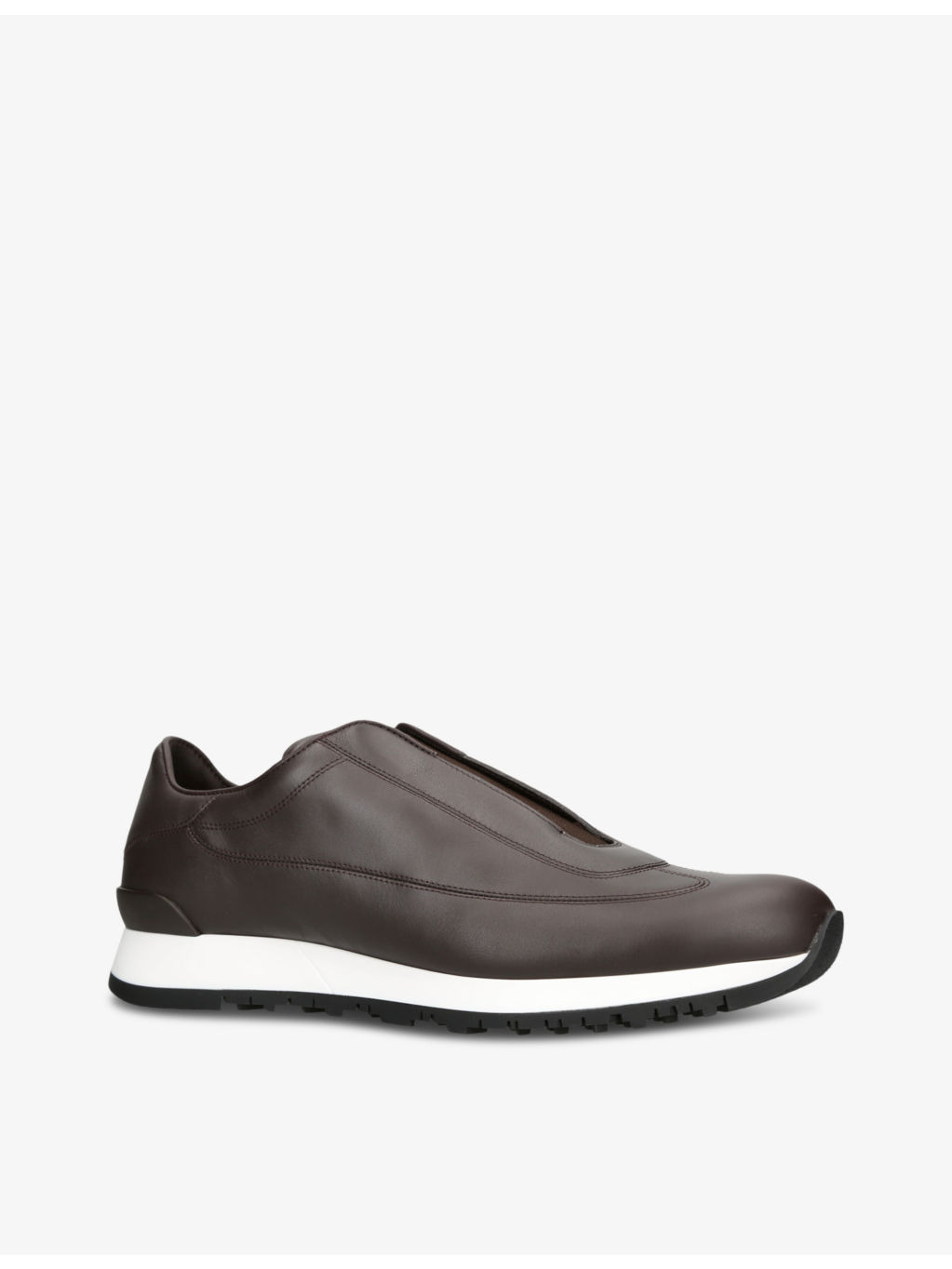 Lift leather low-top trainers - 3
