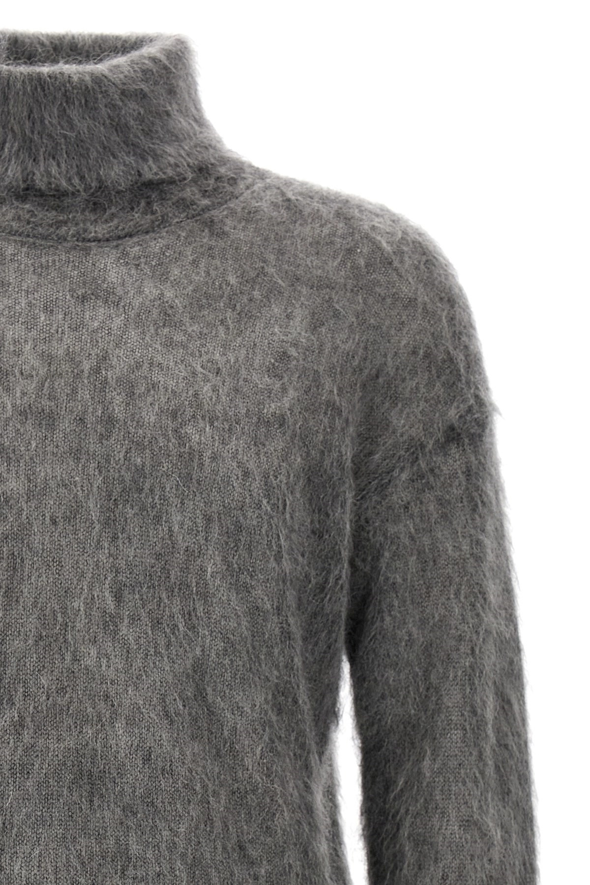 Mohair turtleneck sweater - 4